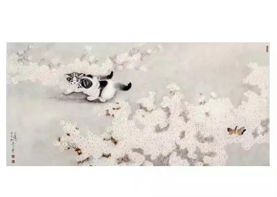 丹青舞出艺术风华著名画家柳上青作品欣赏（图16）