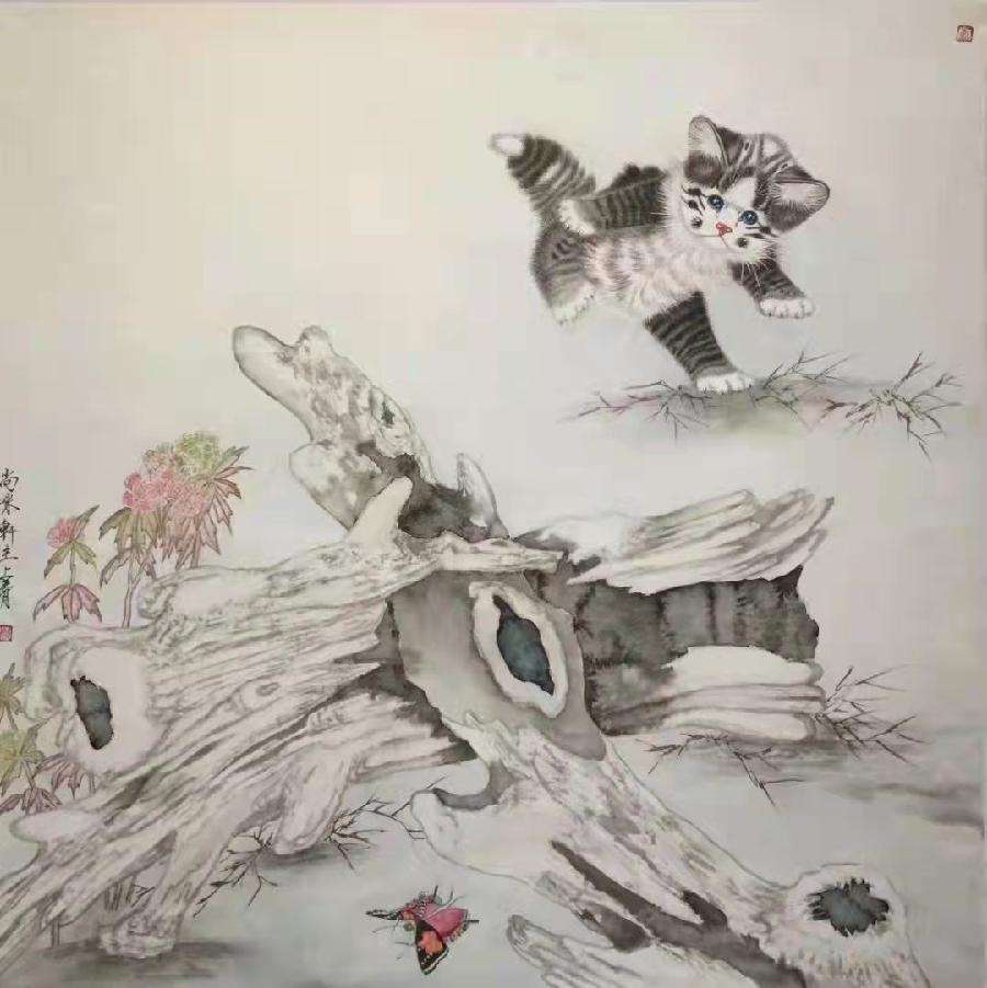 丹青舞出艺术风华著名画家柳上青作品欣赏（图17）