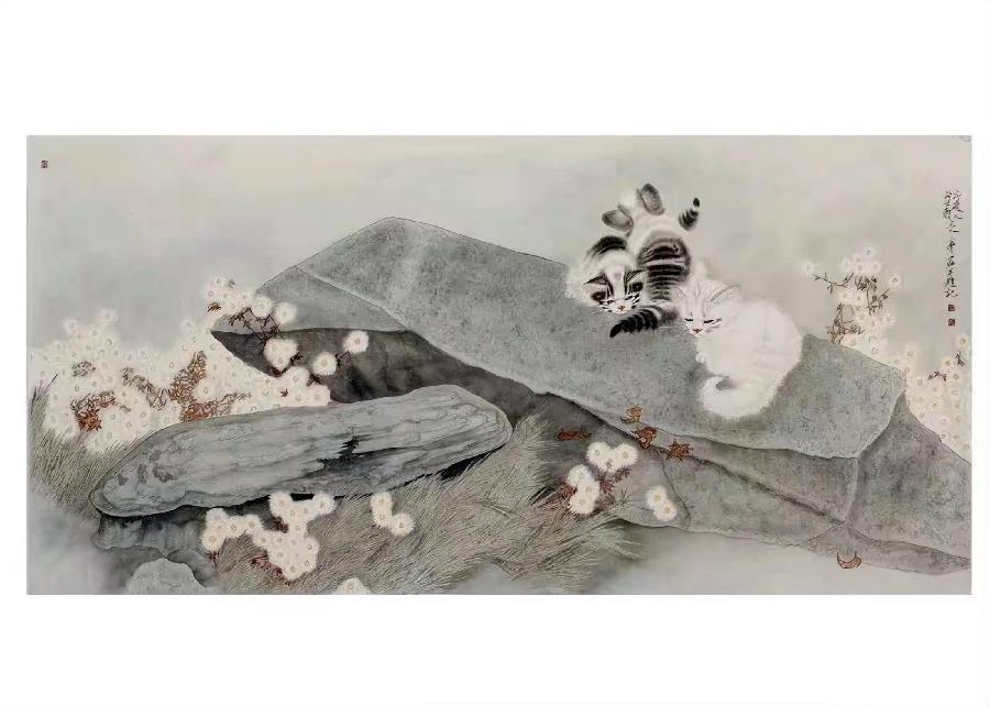 丹青舞出艺术风华著名画家柳上青作品欣赏（图13）
