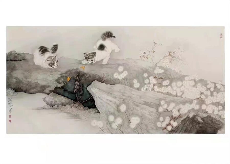 丹青舞出艺术风华著名画家柳上青作品欣赏（图15）