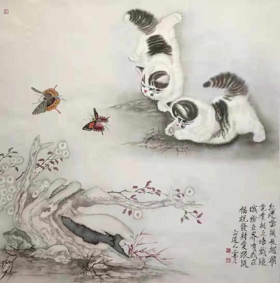 丹青舞出艺术风华著名画家柳上青作品欣赏（图21）