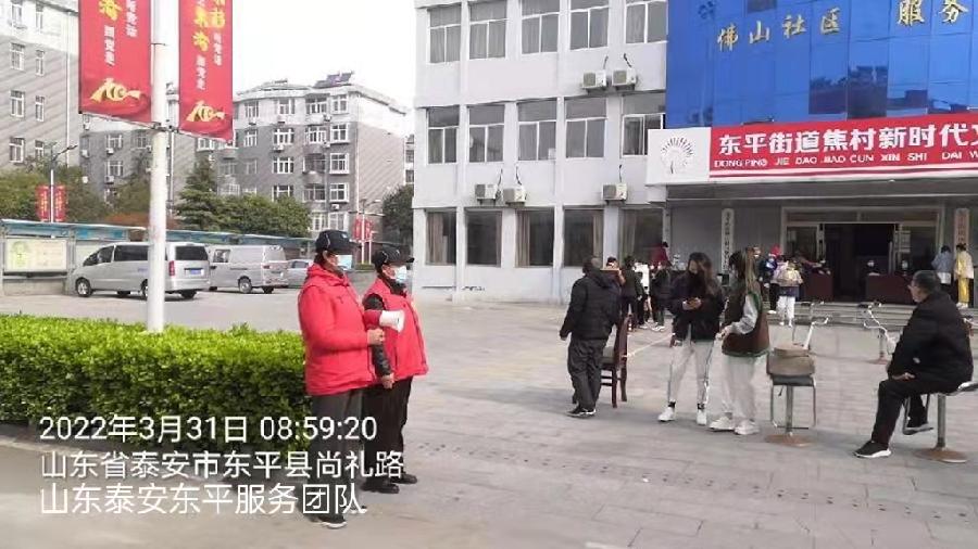 志愿红助力核酸检测(图3)