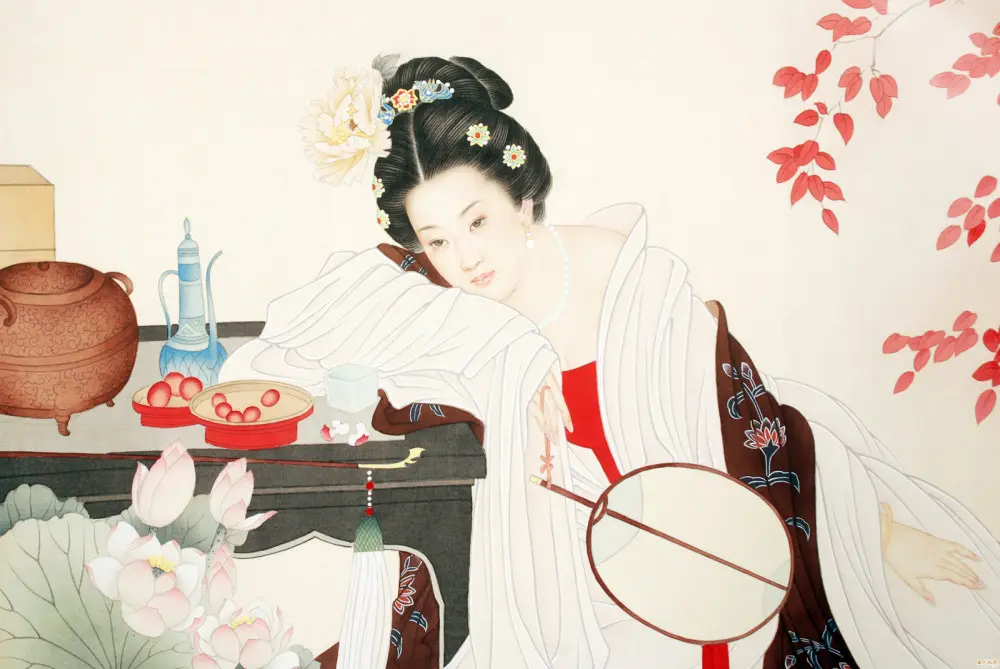 [桃源古韵]中国古代四大美人|作者:大唐新林[总1090期]（图6）