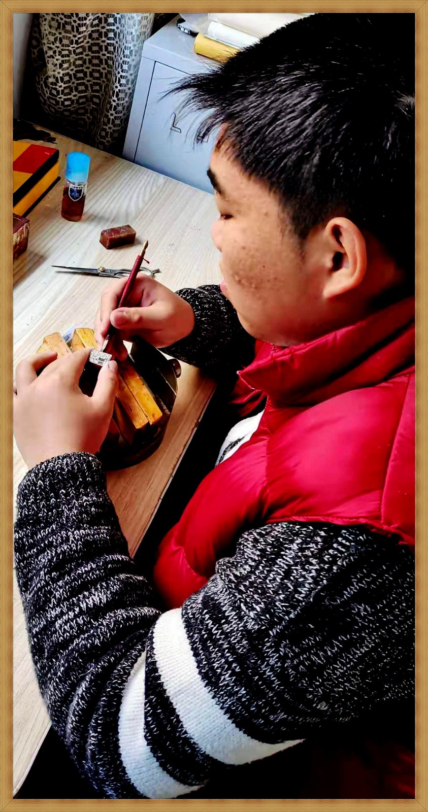 七律《草景》――写在草书结课时 文:溯之(河南)(平水)【冰心文化传媒】制作 冰心(图7)