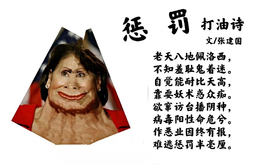 【打击纸老虎】张建国//惩罚（打油诗）欣赏（图4）