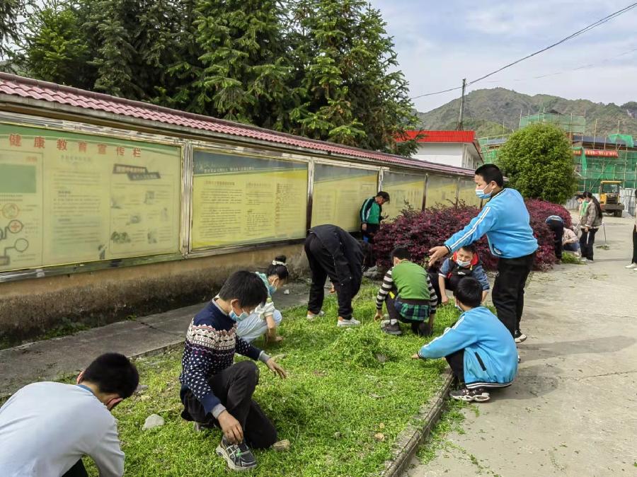 洪方中心学校开展劳动教育活动(图3)
