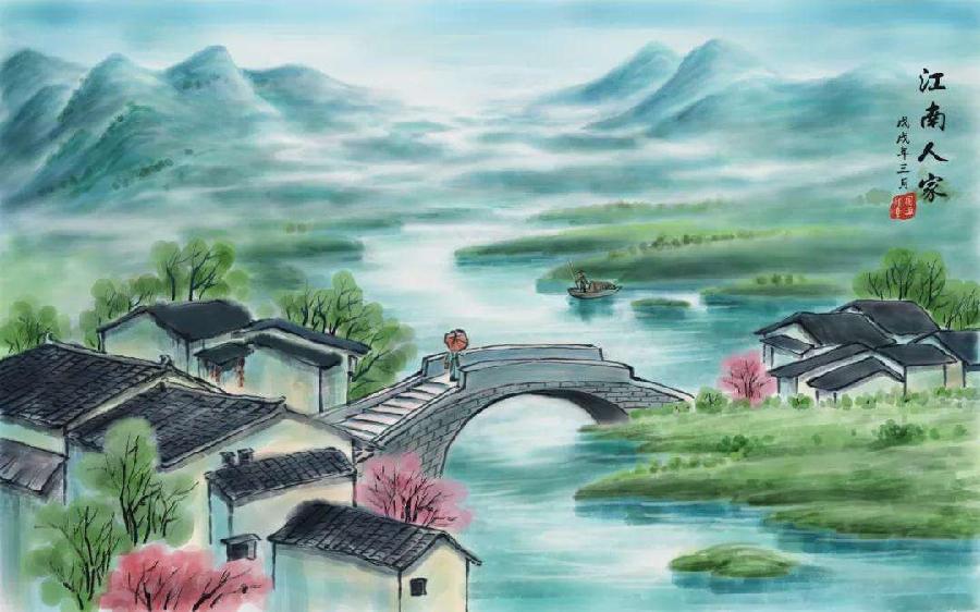 【经典推荐】昨夜天//等一场杏花雨 漫入我的诗行（图7）