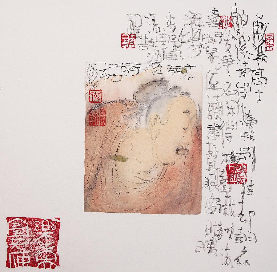 乡间看戏写出大美与神奇‖著名画家韩晓峰作品欣赏(图3)