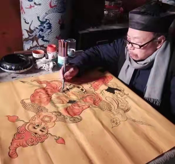 吴宏生道长书画入选《中国书画家大百科》‖作者:三道快枪(图2)