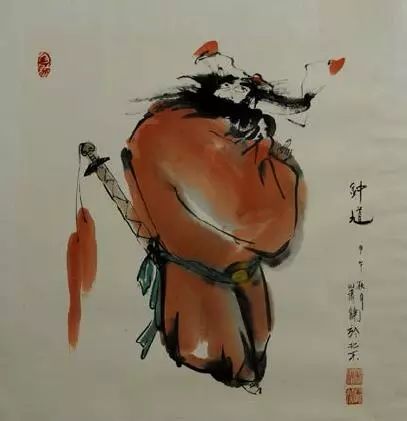 【雅诗总会】精品★笔墨雄浑 禅思空明——散论萧楠禅画（图10）