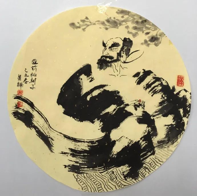 【雅诗总会】精品★笔墨雄浑 禅思空明——散论萧楠禅画（图17）
