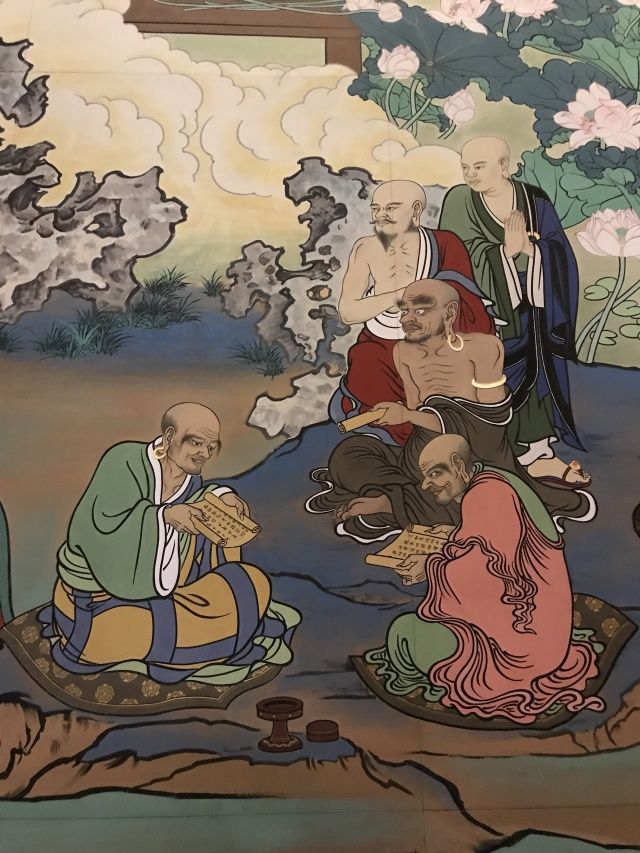 【雅诗总会】精品★青年画家萧楠主笔绘制大型壁画五百罗汉精美亮相(图4)