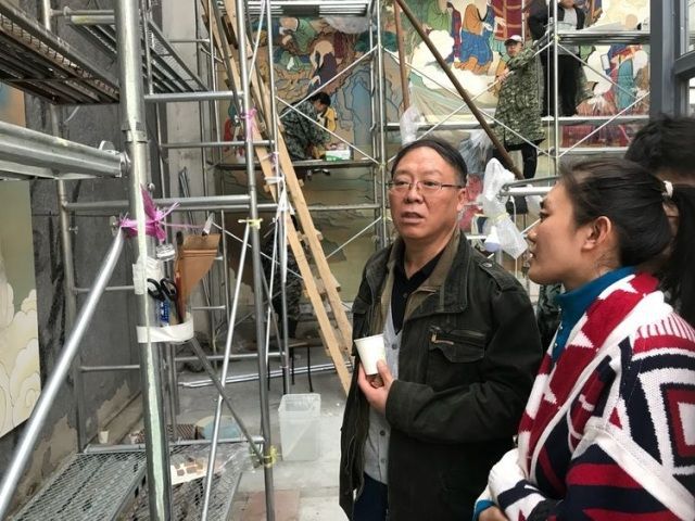 【雅诗总会】精品★青年画家萧楠主笔绘制大型壁画五百罗汉精美亮相(图10)