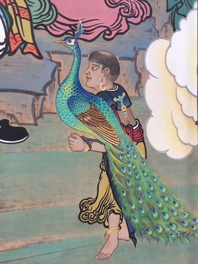 【雅诗总会】精品★青年画家萧楠主笔绘制大型壁画五百罗汉精美亮相(图9)