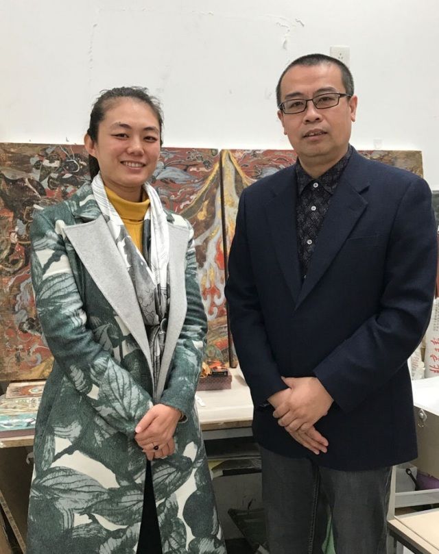 【雅诗总会】精品★青年画家萧楠主笔绘制大型壁画五百罗汉精美亮相(图13)