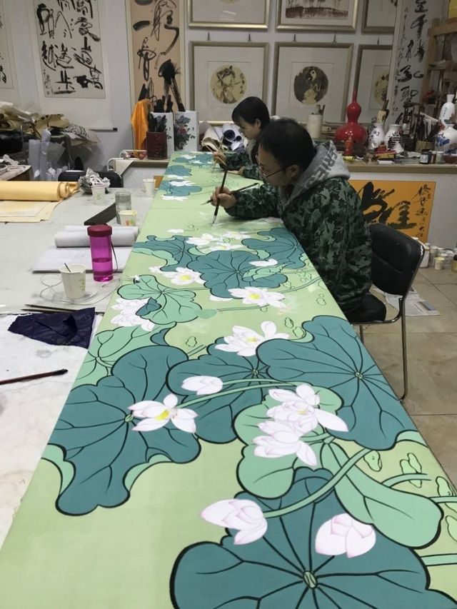 【雅诗总会】精品★青年画家萧楠主笔绘制大型壁画五百罗汉精美亮相(图22)