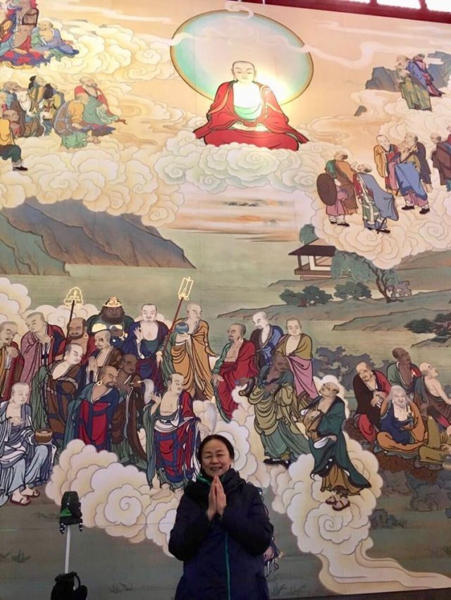 【雅诗总会】精品★青年画家萧楠主笔绘制大型壁画五百罗汉精美亮相(图17)