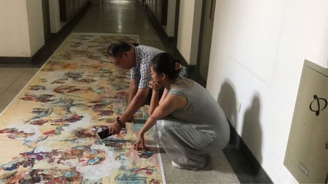 【雅诗总会】精品★青年画家萧楠主笔绘制大型壁画五百罗汉精美亮相(图27)