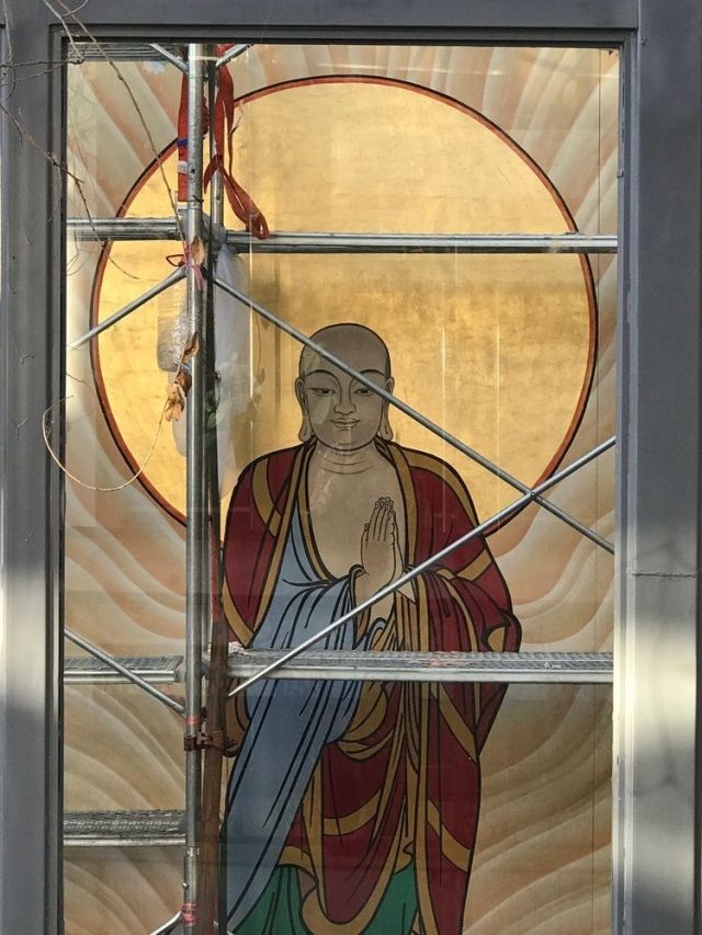 【雅诗总会】精品★青年画家萧楠主笔绘制大型壁画五百罗汉精美亮相(图24)