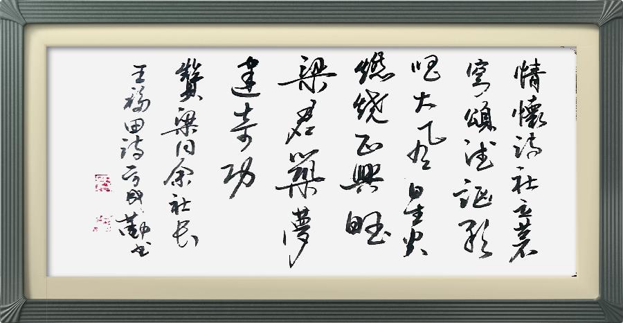 连云区星火诗社313期微刊《赞梁同余社长系列佳作》(图81)