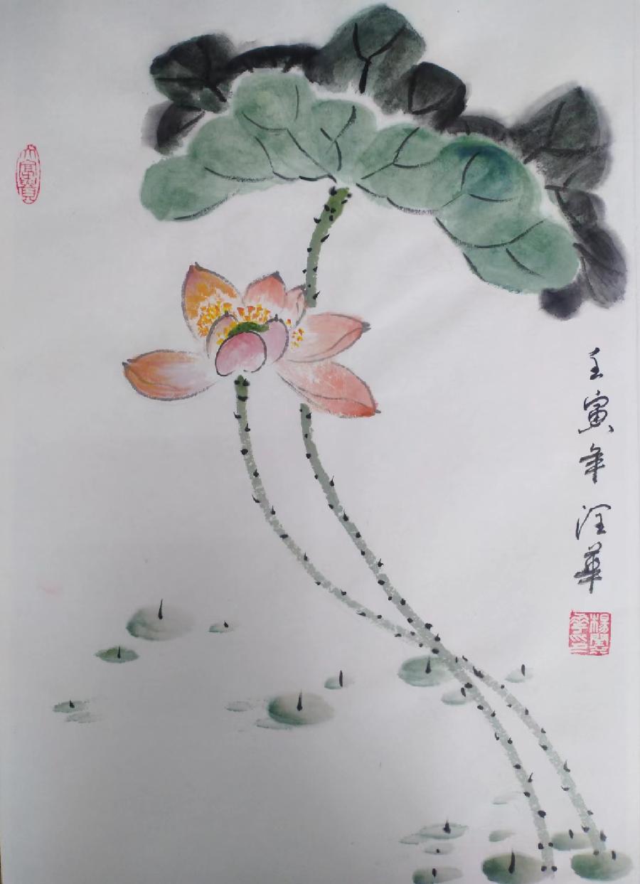 天然成趣笔墨风华——著名画家杨润华张明作品欣赏（图6）
