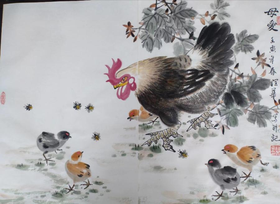 天然成趣笔墨风华——著名画家杨润华张明作品欣赏（图14）