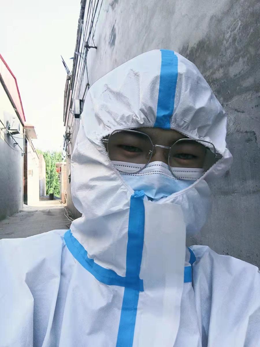 【星星之火爱心志愿者协会】奋斗在抗疫一线星星之火志愿者——张世翔(图3)
