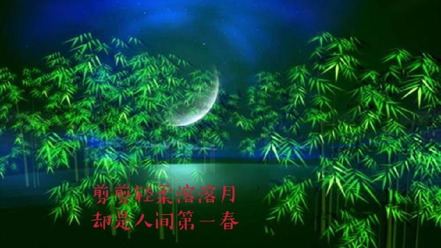 【经典推荐】昨夜天//剪剪轻柔溶溶月 却是人间第一春（图3）