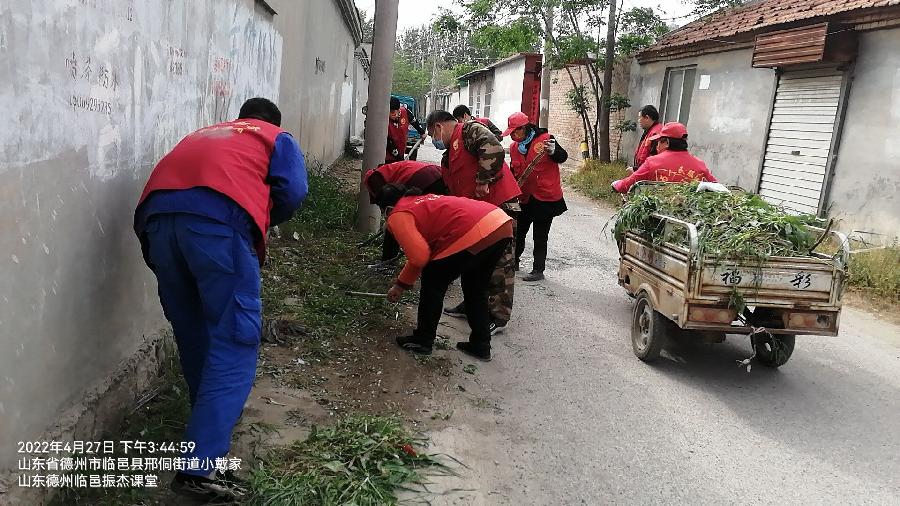 志愿服务常态化 环境整洁村民爱