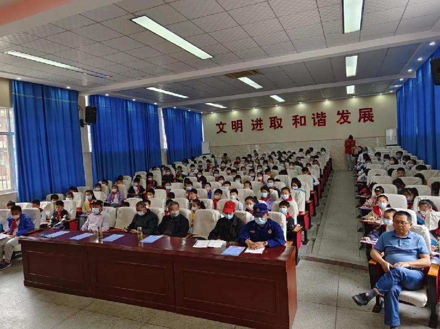 东至大渡口镇:开展安全自护知识宣讲活动 护卫学生健康快乐成长(图2)