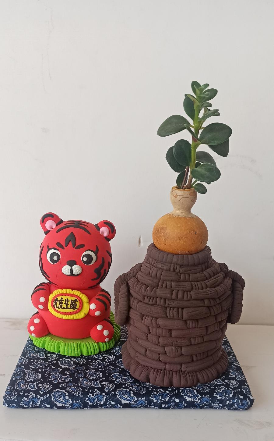 马爱林手工文创系列作品Ⅱ文/赵京江，图/马爱林，书法/太行山人武功（图10）
