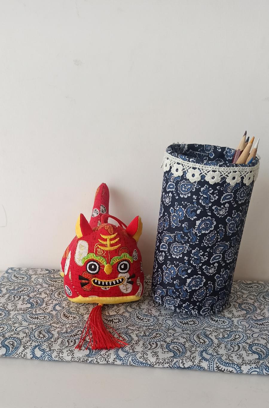 马爱林手工文创系列作品Ⅱ文/赵京江，图/马爱林，书法/太行山人武功（图3）