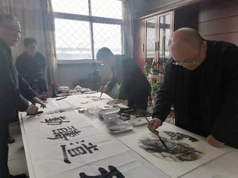 【雅诗总会】浩元腾飞和合福至名家入企翰墨淋漓‖摄影:米金生&高淑萍（图14）