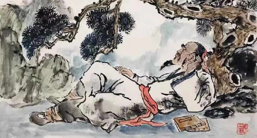 读陶渊明《饮酒》 文/苏州漫