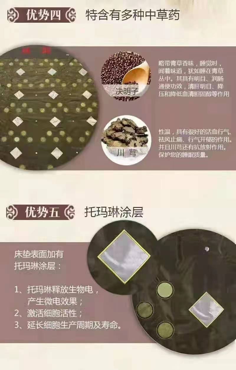铸源睡宝养生能量床垫