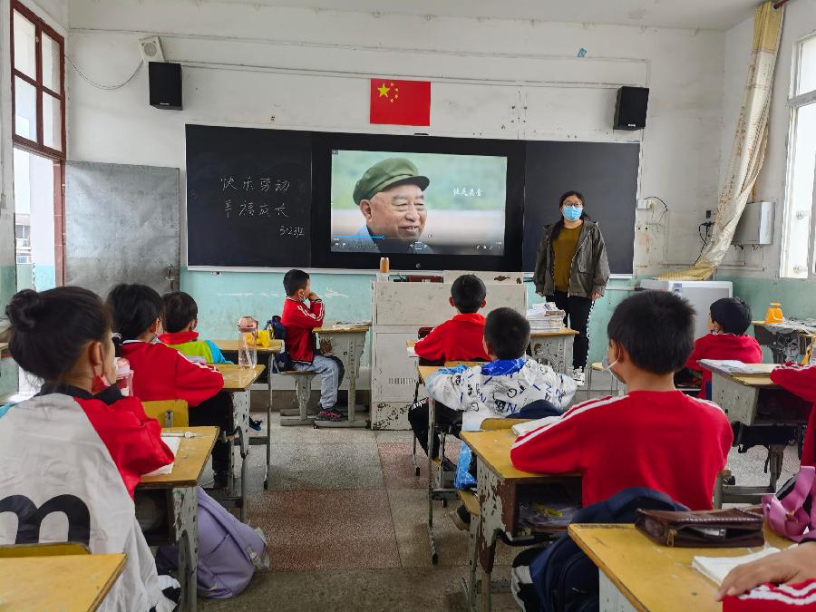 张溪汪坡小学开展劳动教育宣传周活动(图3)