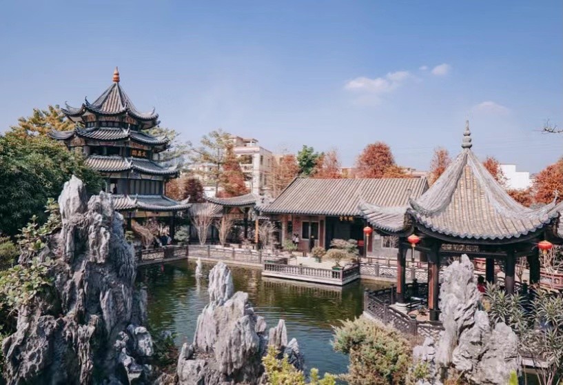 *咏岭南四名园* 唐風(纽约)【冰心文化传媒】制作 冰心(中国)(图3)