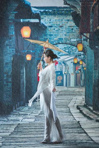 【新山东文学社】《花雨巷》作者/锦河 主播/清风（图3）