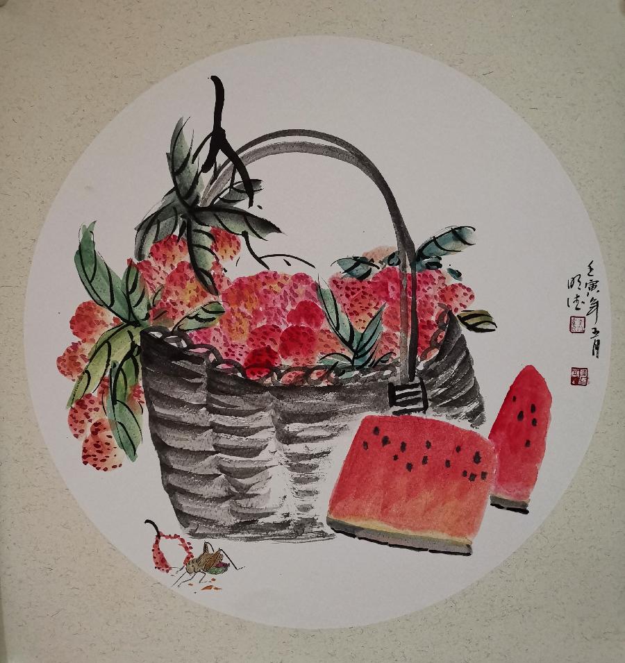 【新诗大观】今夜星光三两枝||文/李志亮||诵/文嘉||画/李泓量(图5)