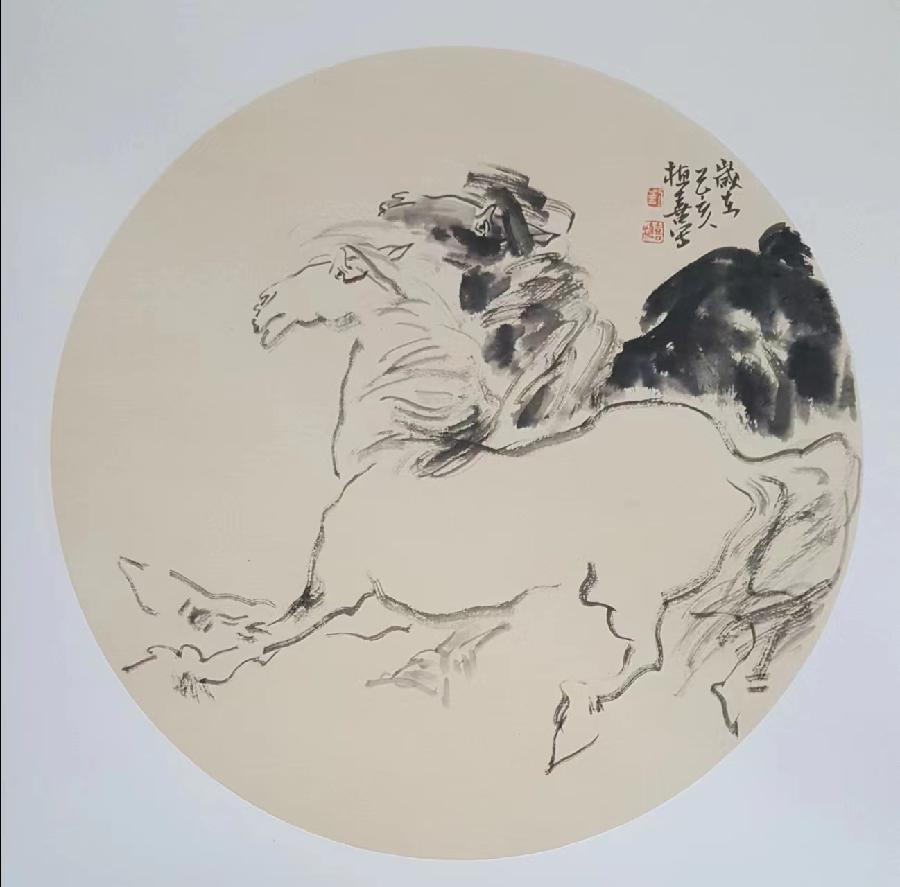 【雅诗总会】飞驰在艺术田园的灵动——著名画家刘植喜作品欣赏（图9）