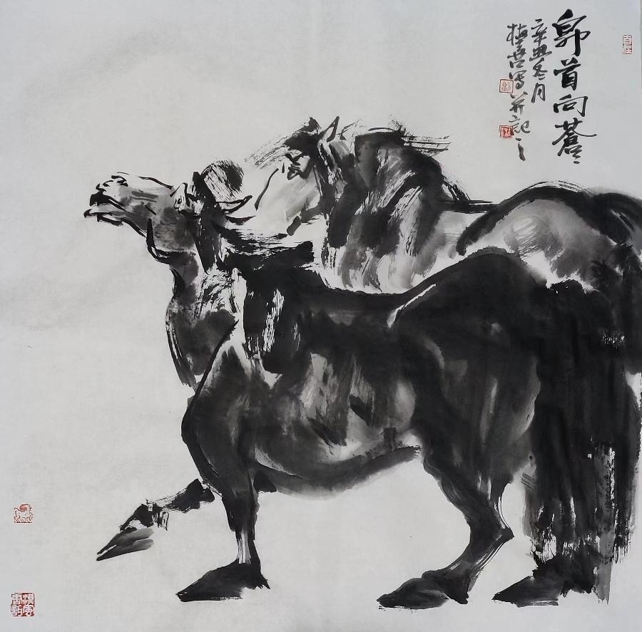 【雅诗总会】飞驰在艺术田园的灵动——著名画家刘植喜作品欣赏（图6）