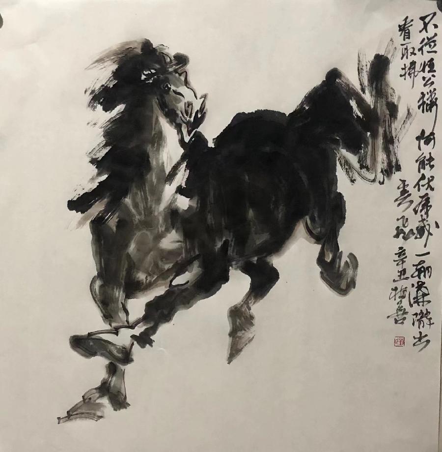 【雅诗总会】飞驰在艺术田园的灵动——著名画家刘植喜作品欣赏（图12）