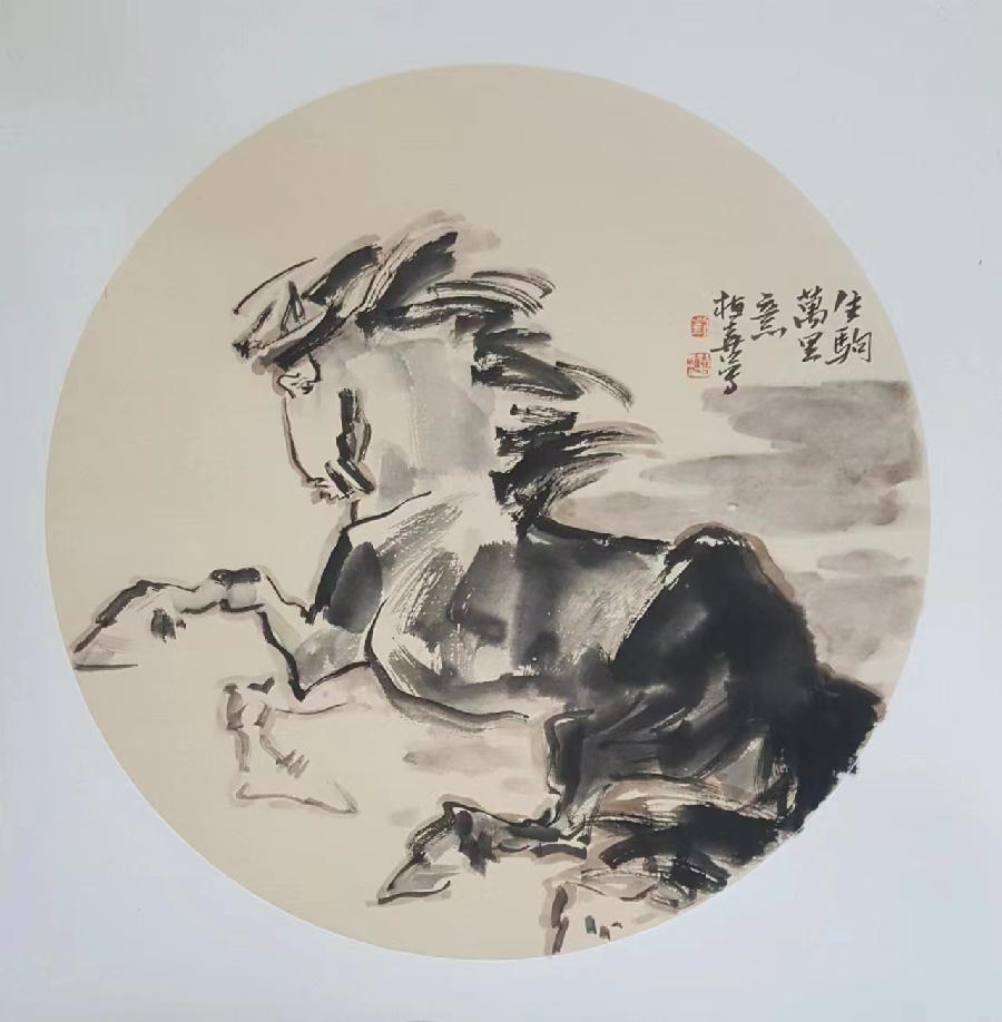 【雅诗总会】飞驰在艺术田园的灵动——著名画家刘植喜作品欣赏（图10）