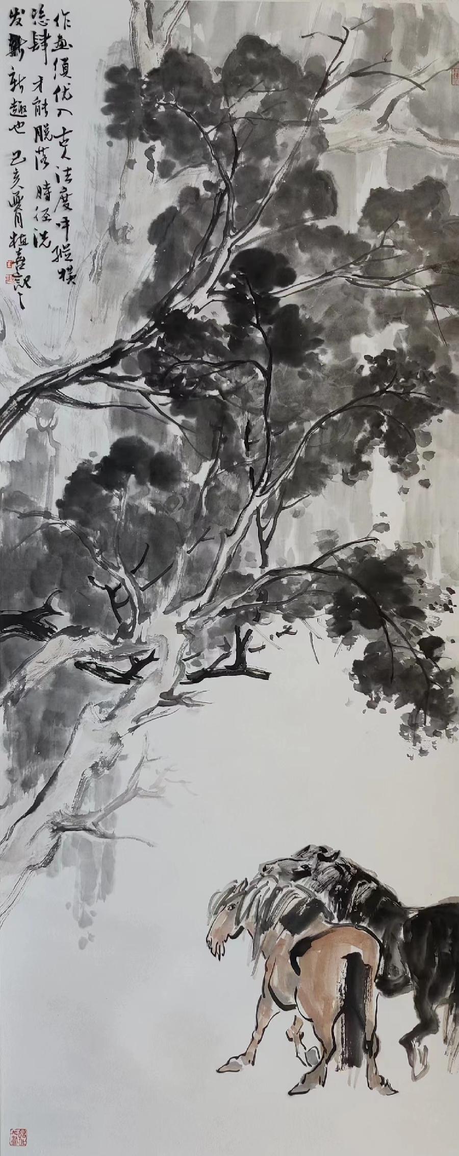 【雅诗总会】飞驰在艺术田园的灵动——著名画家刘植喜作品欣赏（图13）