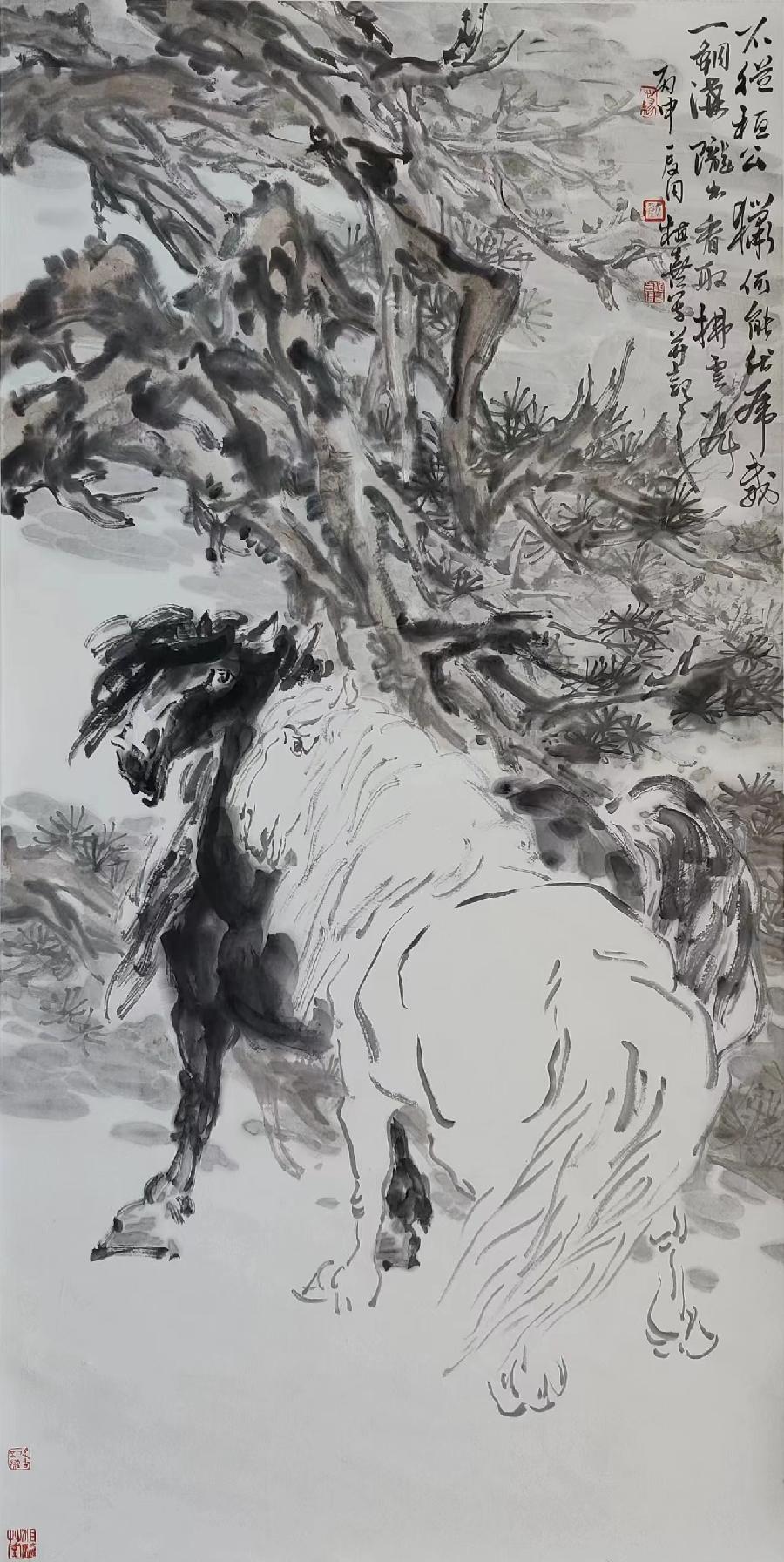 【雅诗总会】飞驰在艺术田园的灵动——著名画家刘植喜作品欣赏（图15）