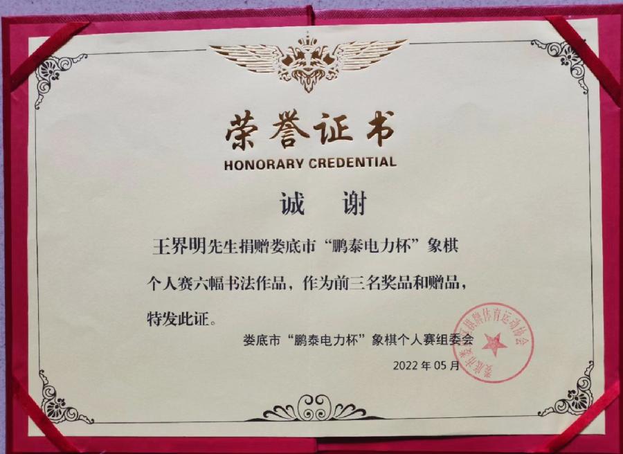 王界明‖鹏泰杯象棋赛/个人专辑第38期 京津沪头条文学平台发布(图31)