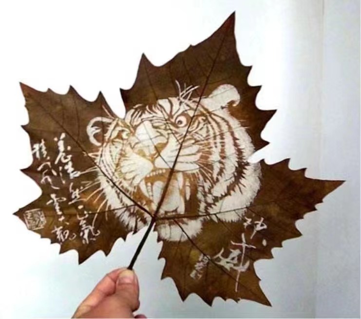 赞大唐叶画 | 文/王云剑，叶画/唐海书（图10）