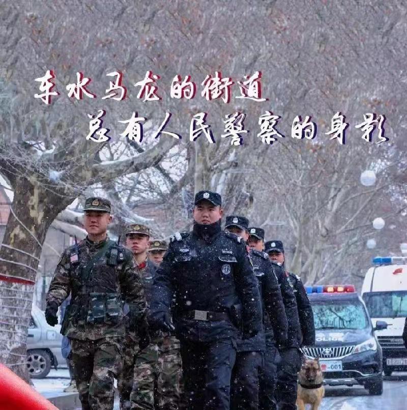 警察颂歌：贺宝璇·李文亚作词｜熊瑞林作曲｜黄峥演唱｜海外头条（图12）
