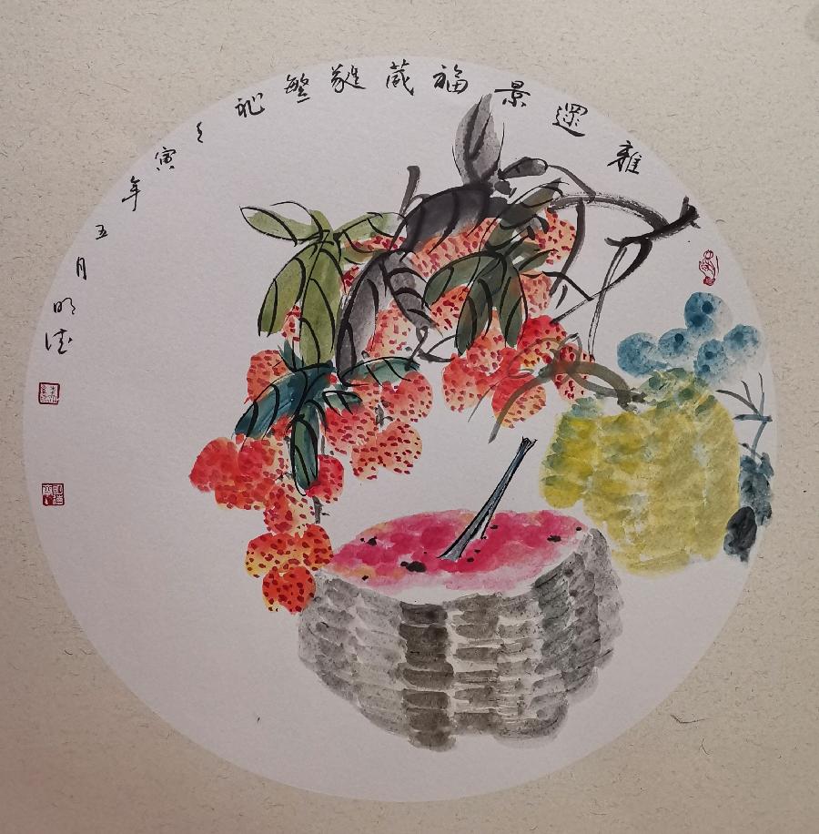 【新诗大观】时逢端午(诗五首)||文/李志亮||诵/文嘉||画/李泓量(图2)