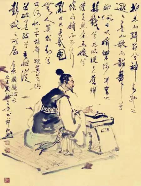 祭屈原 与君歌一曲:作者 江花|诵读 晚晴&瑞雪寒梅|人民诗刊|海外头条(图8)